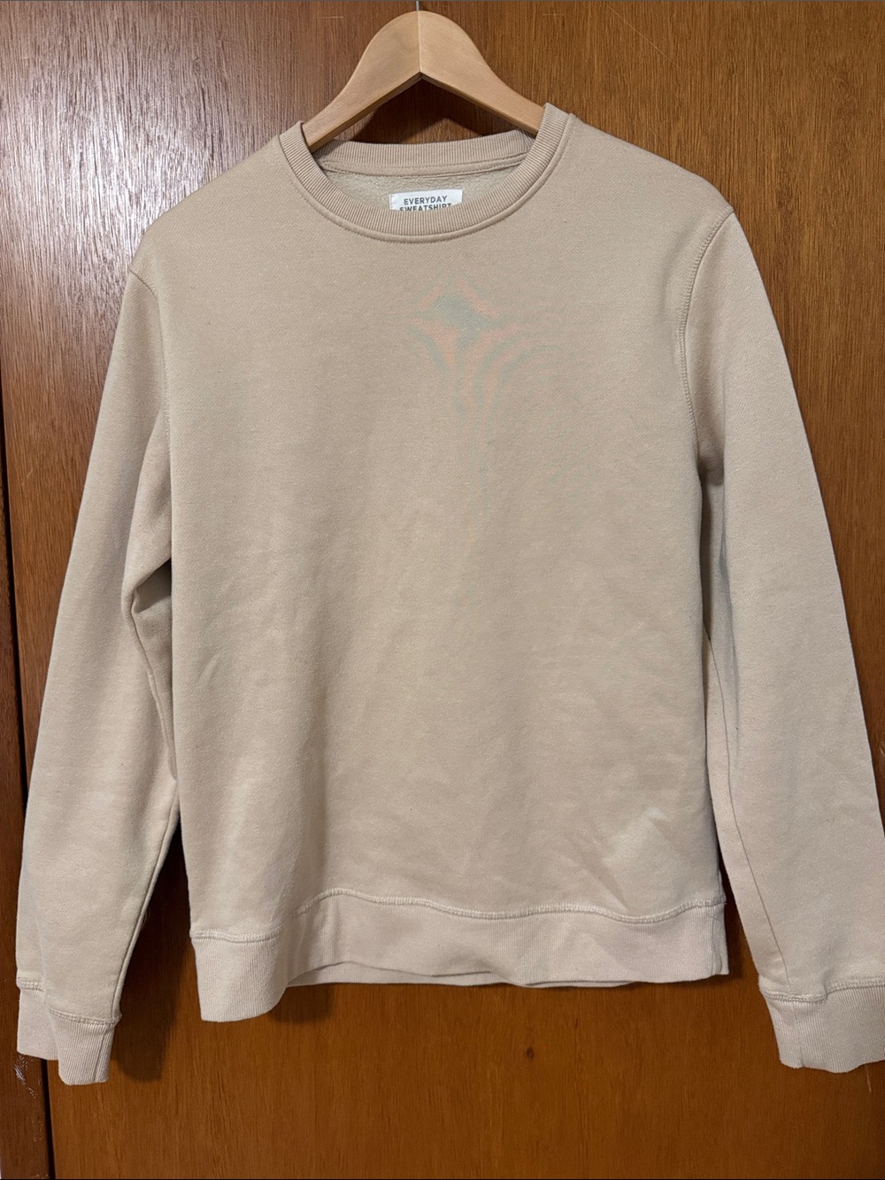 Urban Heritage Crewneck Sweater in Beige